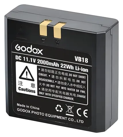 Godox VB-18 / Blitzakku / Kompatibel mit Godox V860II