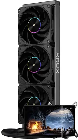 KRUX HydroArc 360 schwarz / CPU-Wasserkühlungsset / 360 mm / 3x 120 mm / ARGB