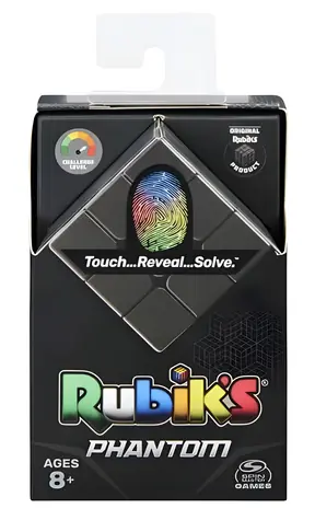 Spin Master Rubik's Cube Phantom 3x3 / Thermoreaktive Farben / ab 8 Jahren
