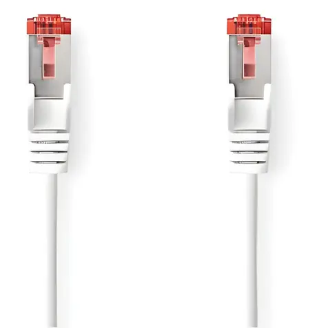 Nedis CAT6 S/FTP 10 m weiß / Netzwerkkabel / LSZH / RJ45 - RJ45