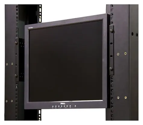 StarTech Rack-Monitorrahmen schwarz / Monitorrahmen / Rack 4U / Stahl