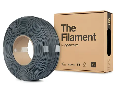 Filament ReFill PETG Basaltgrau / Druckfilament / 1,75 mm / 1 kg