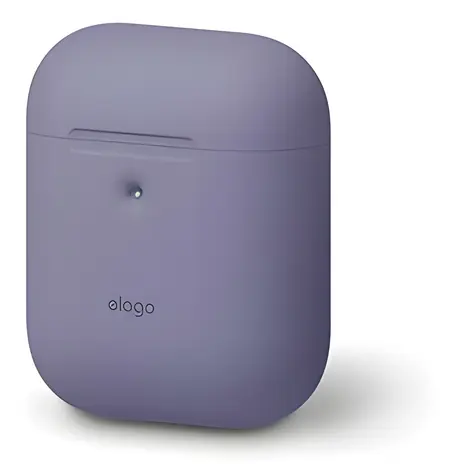 Elago AirPods 2 Silikonhülle, Lavendelgrau / Silikonhülle / für Apple AirPods 2