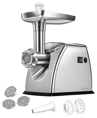 MpM MMM-07M silber / Fleischwolf / 1800 W / 3 Scheiben