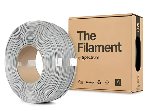 Filament ReFill grau / Druckfilament / PETG / 1,75 mm / 1 kg