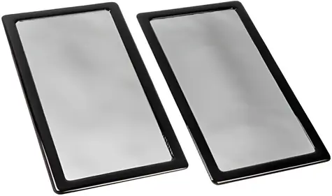 DEMCiflex DAN Cases A4-SFX schwarz / Staubfilter / Magnetisch / Extern / Set