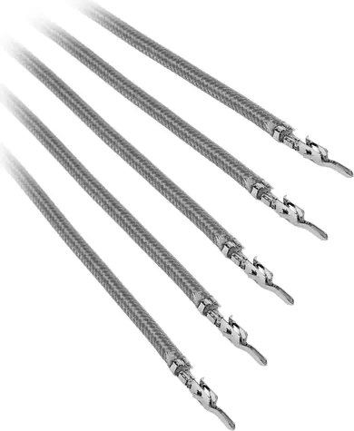 Bitfenix Alchemy 2.0 Netzteilkabel grau / Kabel / 5 × 60 cm