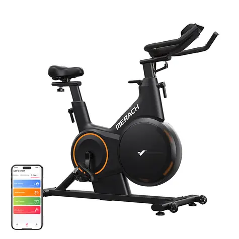 Merach MR-S28B1 / Heimtrainer / 16 Widerstandsstufen / Steigung ±6° / Maximale Belastbarkeit 158 kg