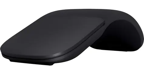 Microsoft Surface Arc Mouse, schwarz / Kabellose Maus / Bluetooth 4.1 / Optisch / 2 Tasten