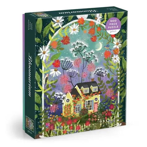 Galison Puzzle „Blühender Garten“ von Joy Laforme / 1000 Teile / ab 3 Jahren