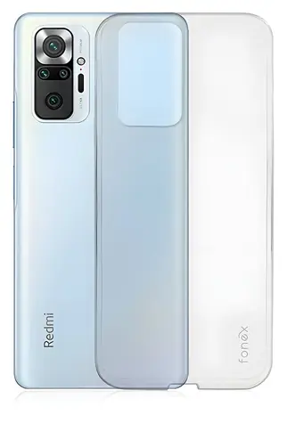 Fonex Invisible transparente Hülle / Schutzhülle / Xiaomi Redmi Note 10 Pro