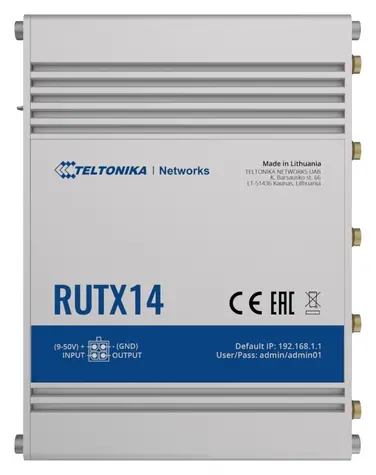 Teltonika RUTX14 / Router / WLAN / LTE