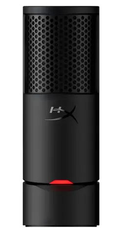 HyperX SoloCast 2 schwarz / Desktop-Mikrofon / USB-C / Niere / 2 m Kabel