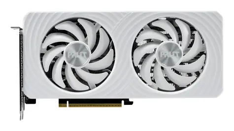 Palit GeForce RTX 5060 OC weiß / Grafikkarte / 2527 MHz / 8 GB GDDR7 / 128 Bit / 1x HDMI + 3x DP / 550 W