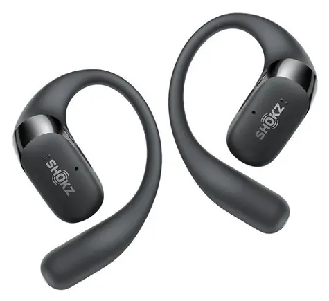 Shokz OpenFit 2+ schwarz / Bluetooth-Kopfhörer / In-Ear / IP55 / BT 5.4