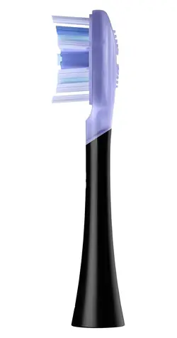 Oclean Ultra White Bürstenkopf UW02 schwarz (2 Stück) / Universeller Ersatzbürstenkopf für Oclean Zahnbürsten