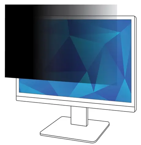 3M Blickschutzfilter für 19"-Monitore (5:4), Schwarz / Blickschutzfilter / 377 × 302 mm / 73 g