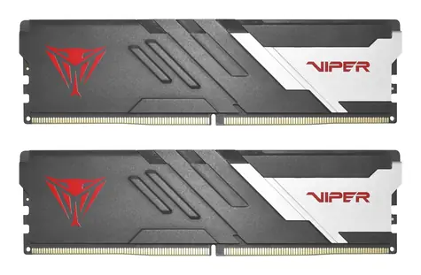 Patriot Viper Venom 16 GB (2x8 GB) 6000 MHz schwarz / DIMM / DDR5 / CL36 / On-Die ECC / Ungepuffert / 1,35 V