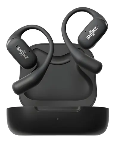 Shokz OpenFit schwarz / Bluetooth-Kopfhörer / In-Ear / IP54 / BT5.2 / 7 Stunden Akkulaufzeit