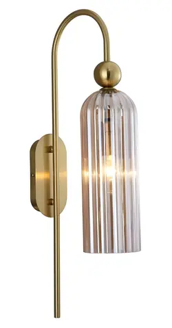 Light Presti Piega LP-939/1W bernsteinfarben / Wandleuchte / E14