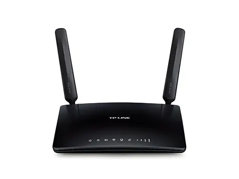 TP-LINK Archer MR200 schwarz / Router / 4G LTE / WLAN 733 Mbit/s / WAN + 3x LAN / SIM-Kartensteckplatz