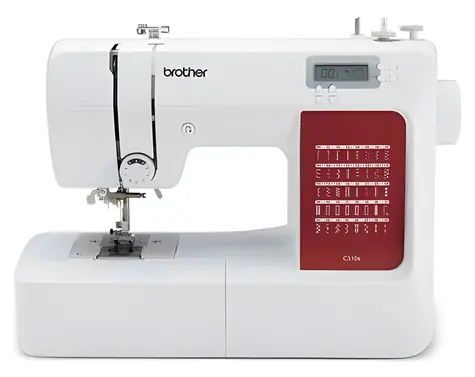 Brother CS10S weiß / Nähmaschine / 40 Stiche / LCD-Display / automatischer Einfädler