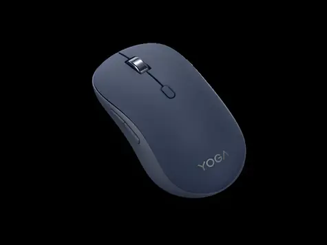 Lenovo Yoga Bluetooth Silent Mouse Cosmic Blue / Maus / optisch / 4000 DPI / 8 Tasten / Bluetooth 5.3