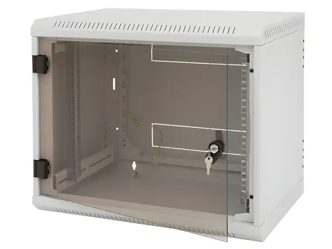 Triton RBA / Wandschrank / 19" / einteilig / 15 HE / 600 x 595 mm / perforierte Tür 80 %