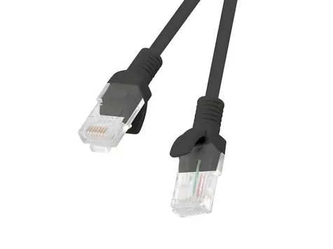 Lanberg UTP CAT5e 5m schwarz / Patchkabel / RJ45-RJ45