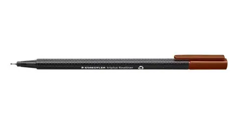 Staedtler Triplus braun / Liner / Spitze 0,3 mm
