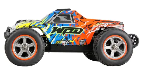AMEWI Monstertruck Hyper Go MAX20 blau/orange / RC-Auto / 1:20 / Allradantrieb / 2,4 GHz / RTR / LiPo 750 mAh
