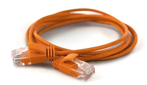 Wantec orange / Patchkabel / Cat6a UTP / RJ45-RJ45 / 3 m