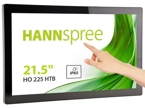21,5" Hannspree HO225HTB schwarz / Monitor / Touchscreen / FHD / VGA+HDMI
