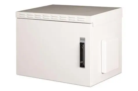 Digitus Wandrack für den Außenbereich, 7 HE, grau / Wandrack / 490 x 600 x 450 mm / 19 Zoll / IP55