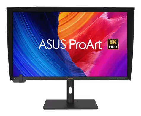 32" Asus ProArt PA32KCX schwarz / Monitor / Mini-LED / 8K UHD / Thunderbolt 4 / DCI-P3 97 %