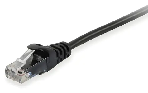 Equip Cat6a U/UTP schwarz / Patchkabel / RJ45-RJ45 / 5 m / LSZH