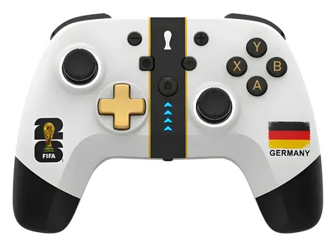 Dragonshock Controller Orion+ FIFA WM 26 Deutschland Schwarz/Weiß/Gold / Gamepad / PC / Android / iOS / Bluetooth