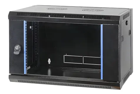 EFB 691709FTS.1 schwarz / Wandschrank / 19" / 9U / 450 mm / IP20