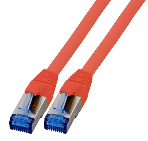 EFB Cat6a S/FTP Superflex rot / Patchkabel / 0,5 m / RJ-45 / 10 Gbit/s