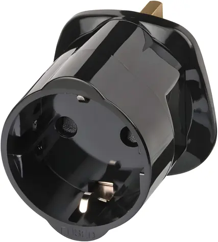 Brennenstuhl Reiseadapter nach Großbritannien, schwarz / Adapter / Typ G / 13 A / 250 V