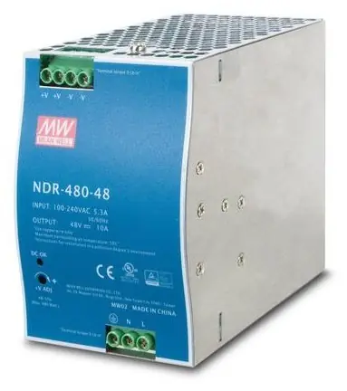 Planet SDR-480-48 / DIN-Schienen-Netzteil / 48 V / 480 W / AC 100-240 V / DC Single / -20 bis 70 °C