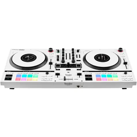 Hercules DJ Control Inpulse T7 weiß / Mixer / motorisierte Plattenspieler / USB / Serato DJ Lite