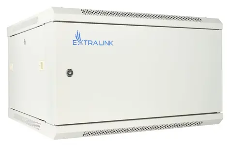 Extralink ASP 6U 600x450 grau / Wandschrank / 600x450 mm / Tragfähigkeit 40 kg / Metalltür
