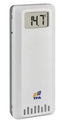 TFA 30.3900.02 / Drahtloser Temperatur- und Feuchtigkeitssensor / TFA/ Reichweite 100 m / 868 MHz