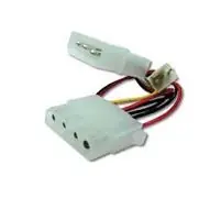 Digitus CPU-Lüfter-Stromkabel / Kabel / Molex 4-Pin - Molex 4-Pin + Lüfter 3-Pin / 0,3 m