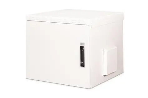 Digitus Outdoor 9U grau / Wandschrank / 600x600 mm / IP55 / Tragfähigkeit 100 kg
