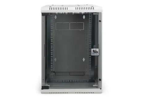 Digitus DN-1019 / Wandschrank / 10"/19"-Kombination / 10 HE / 350 x 550 x 350 mm / Glastür