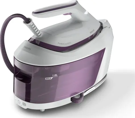 Philips PerfectCare 6000 PSG6020/30 weiß / Dampfgenerator / 2400 W / SteamGlide PLUS