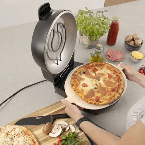Princess 115005 / Elektrischer Pizzaofen / Durchmesser 30 cm / 400 °C