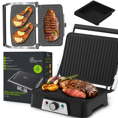 Extralink Home SJ-36 / Elektrogrill / 2000 W / Temperaturregelung